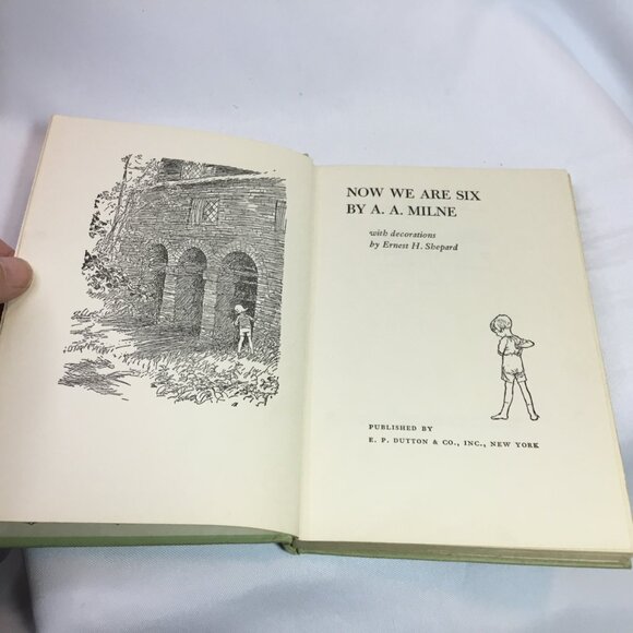 Now We Are Six A. A. Milne Ernest H. Shepard 1952 Hardcover Winnie The Pooh - Picture 8 of 16